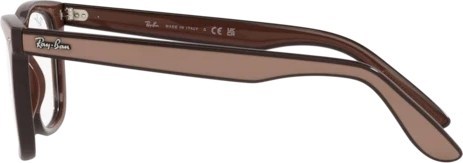  Ray-Ban RX7209 8211 Beige Dark Brown Brown