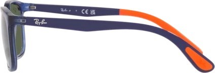   Ray-Ban RJ9076S 712471 Transp Blue On Rubber Orange