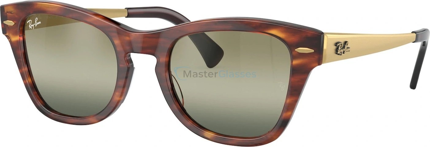   Ray-Ban RB0707SM 954/G4 Striped Havana