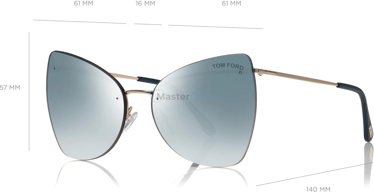 Солнцезащитные очки Tom Ford TF 716 28Q 61