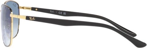   Ray-Ban RB3702 90003F Black On Arista