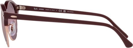   Ray-Ban Clubround RB4246 1365G9 Bordeaux On Rose Gold