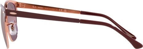   Ray-Ban Clubmaster Metal RB3716 9253G9 Bordeaux On Rose Gold