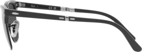   Ray-Ban Clubmaster Folding RB2176 1367B1 Grey On Black