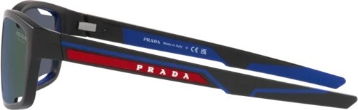   Prada Linea Rossa PS 04YS 16G05U Matte Black/blue
