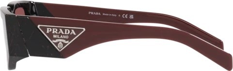   Prada PR 09ZS 11F08S Black Etruscan Marble