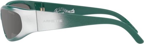   Arnette Catfish AN4302 28176G Green Grad Metal Silver