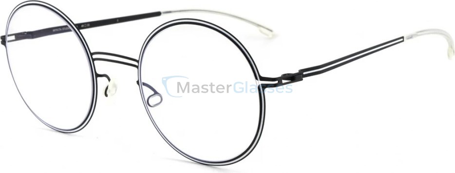 Оправа MYKITA STUDIO 6.4 363, цвет BLACK/WHITE, CLEAR - купить в  