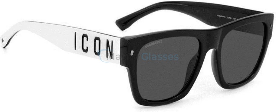   DSQUARED2 ICON 0004/S CCP WHTE BLK
