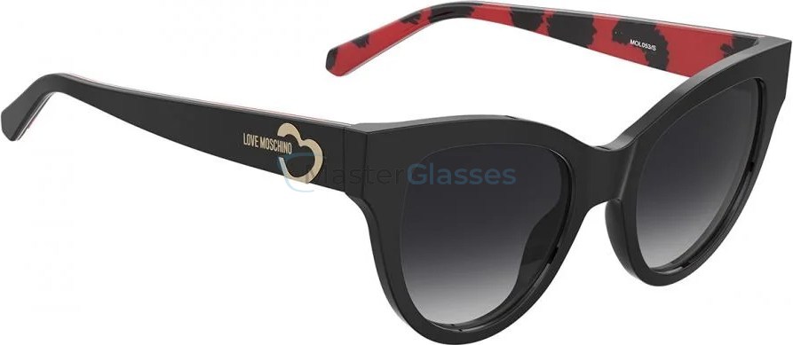   MOSCHINO LOVE MOL053/S UYY BK PTTRED