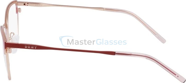  DKNY DK1028 650,  BURGUNDY/ROSE GOLD, CLEAR