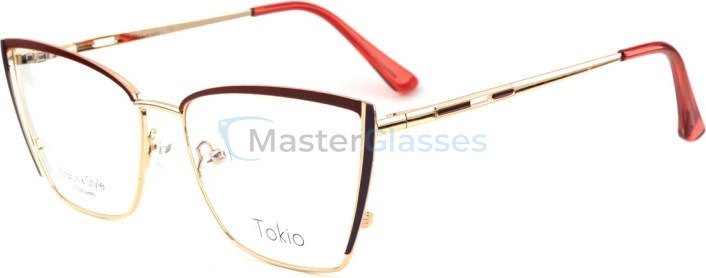  TOKIO 4003,  GOLD RED, CLEAR