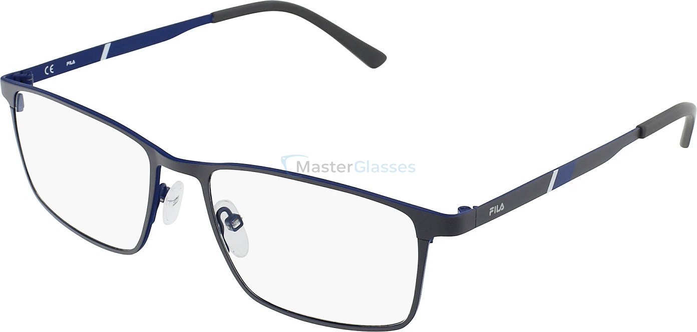  FILA VFI010 0L89,  SHINY GREY/BLUE, CLEAR