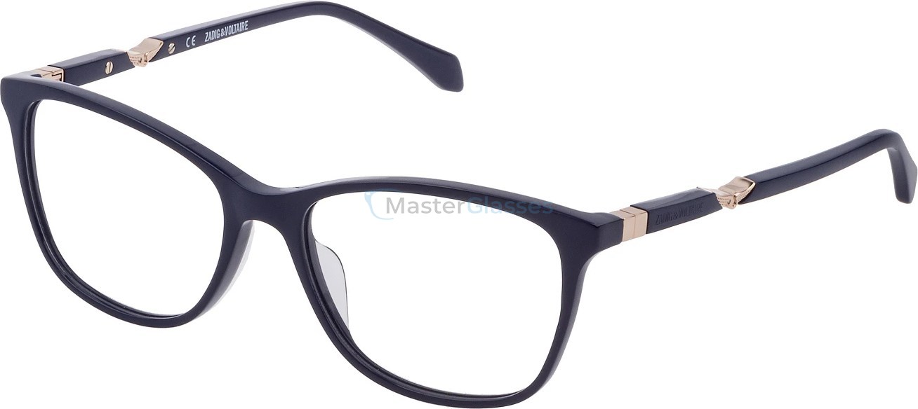  ZADIG VOLTAIRE VZV253 0D82,  FULL BLUE, CLEAR