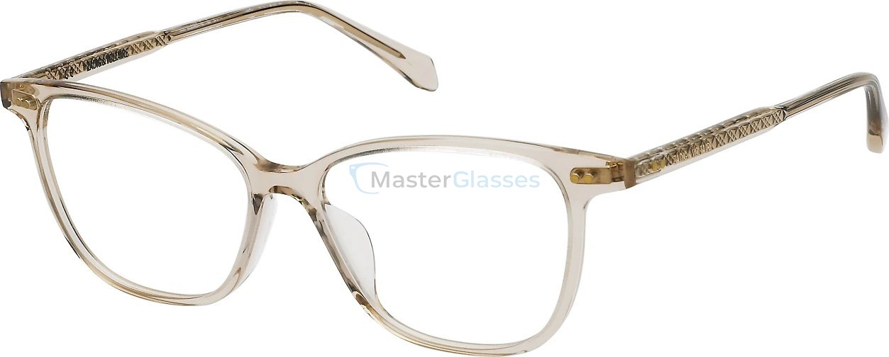  ZADIG VOLTAIRE VZV332 097N,  SHINY TRANSP.APRICOT, CLEAR