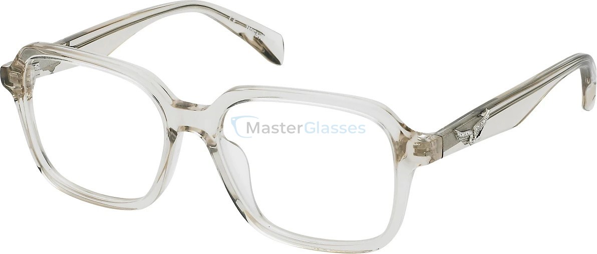  ZADIG VOLTAIRE VZV348S 03GE,  TRANSPARENT GREEN, CLEAR