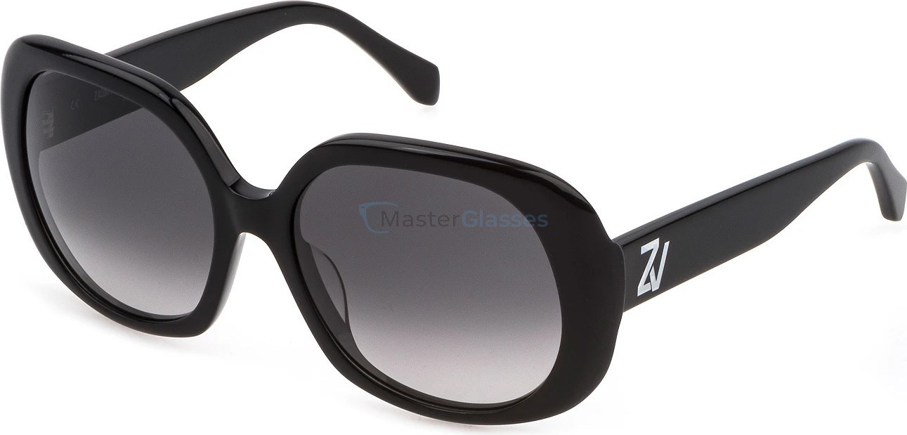   ZADIG VOLTAIRE SZV301N 0700,  SHINY BLACK, SMOKE GRADIENT