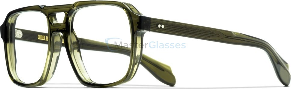  CUTLER GROSS 1394 07,  OLIVE, CLEAR