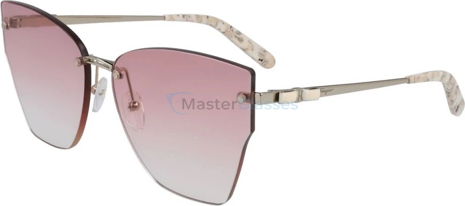   Salvatore FERRAGAMO SF223S 736,  GOLD/ROSE, ROSE