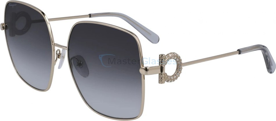   Salvatore FERRAGAMO SF243SR 738,  LIGHT GOLD/GREY GRADIENT, GREY