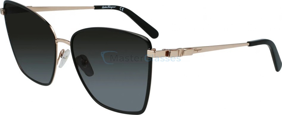   Salvatore FERRAGAMO SF279S 786,  ROSE GOLD/BLACK, GREEN