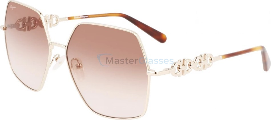   Salvatore FERRAGAMO SF291S 723,  GOLD TORTOISE, BROWN
