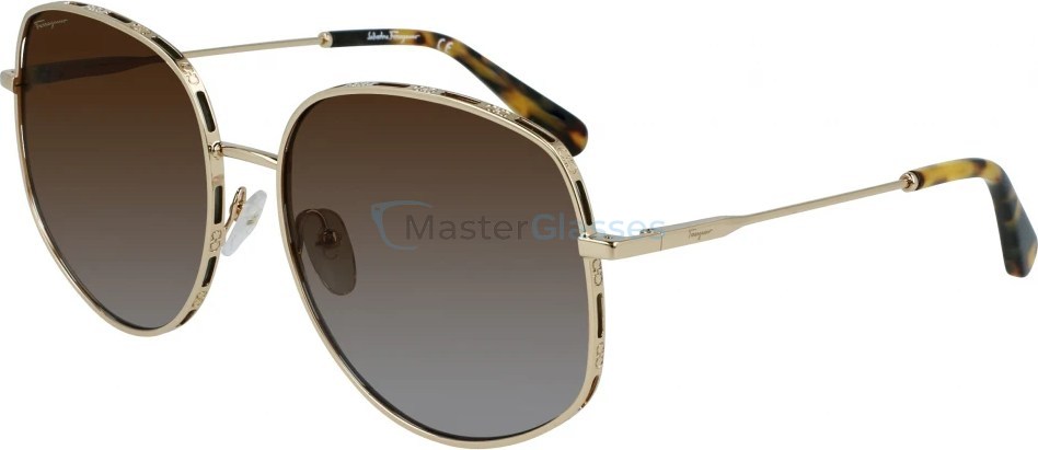   Salvatore FERRAGAMO SF277S 741,  GOLD/ TOKYO TORTOISE, GREY