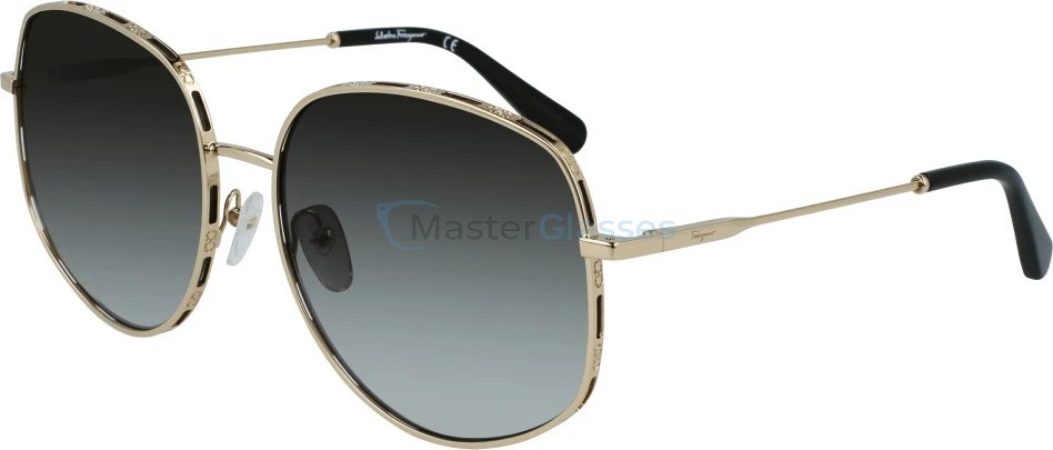   Salvatore FERRAGAMO SF277S 733,  GOLD/BLACK, GREY