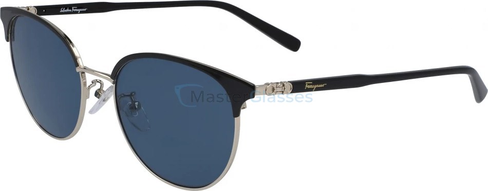   Salvatore FERRAGAMO SF2201S 703,  LIGHT GOLD/BLACK, BLUE
