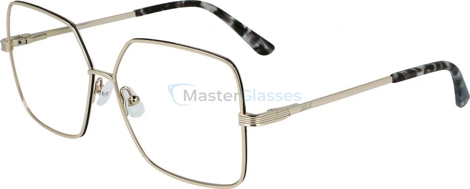  KARL LAGERFELD KL332 714,  SHINY GOLD, CLEAR