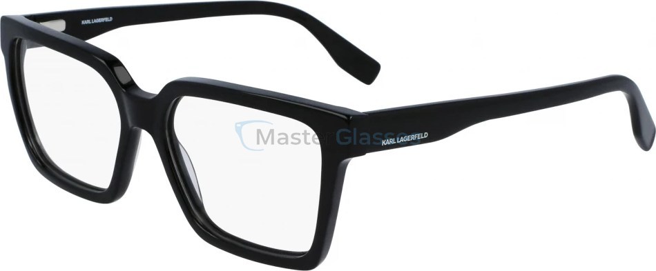  KARL LAGERFELD KL6097 001,  BLACK, CLEAR