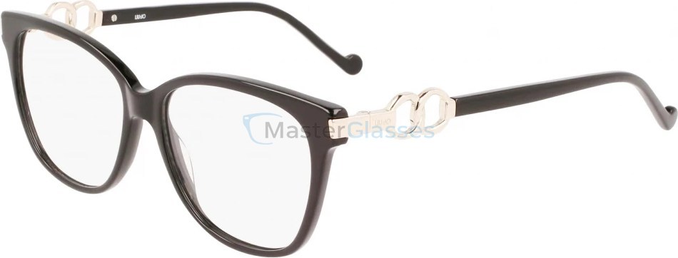  LIU JO LJ2755 001,  BLACK, CLEAR