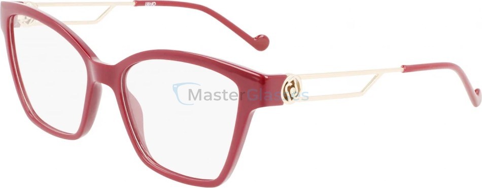  LIU JO LJ2763R 601,  BURGUNDY, CLEAR