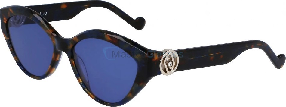   LIU JO LJ767SR 460,  BLUE TORTOISE, BLUE