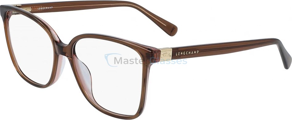  LONGCHAMP LO2658 202,  BROWN/ROSE, CLEAR