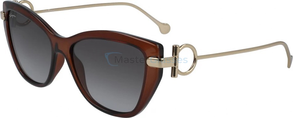   SALVATORE FERRAGAMO SF928S 210,  BROWN, GREY
