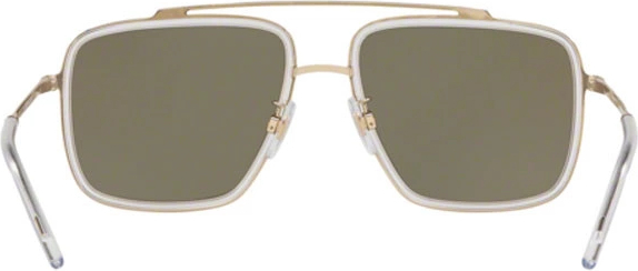 Солнцезащитные очки Dolce & Gabbana DG2220 488/7P Pale Gold/crystal