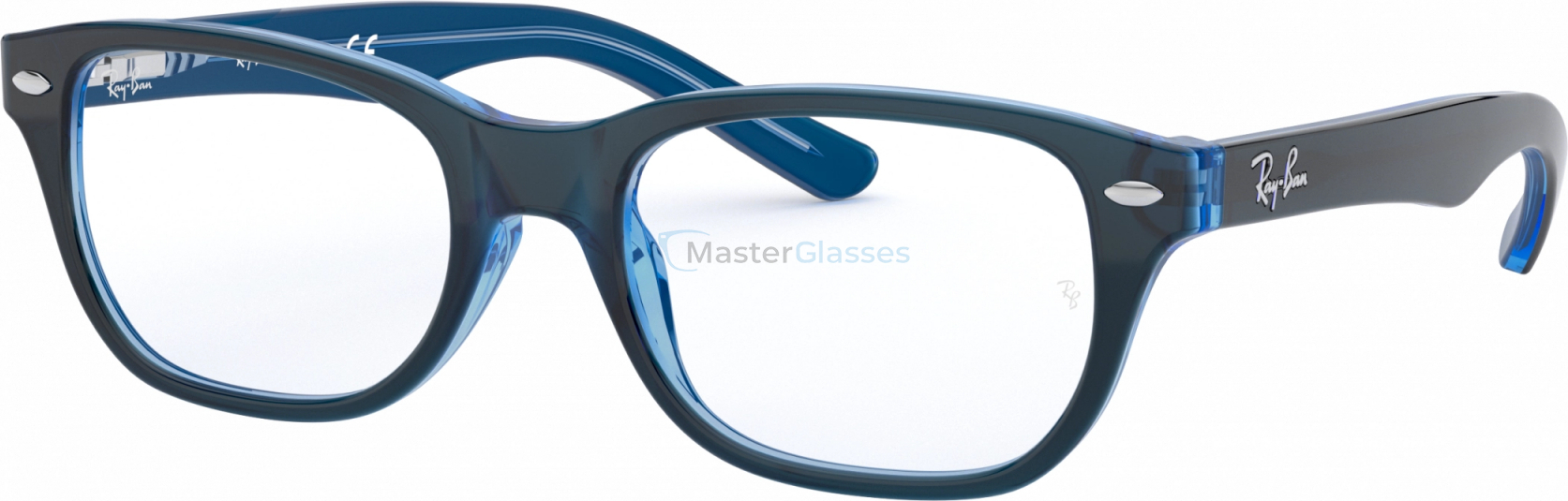 Ray-Ban RY1555 3667 Top Blue On Blue Fluo