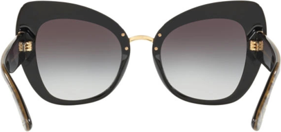 Солнцезащитные очки Dolce & Gabbana DG4319 32148G Damasco Glitter Black On Black