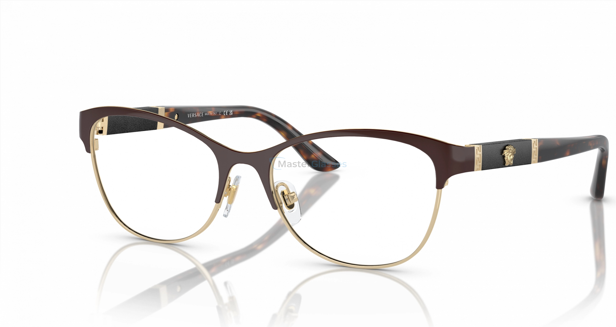  Versace VE1233Q 1344 Brown/pale Gold