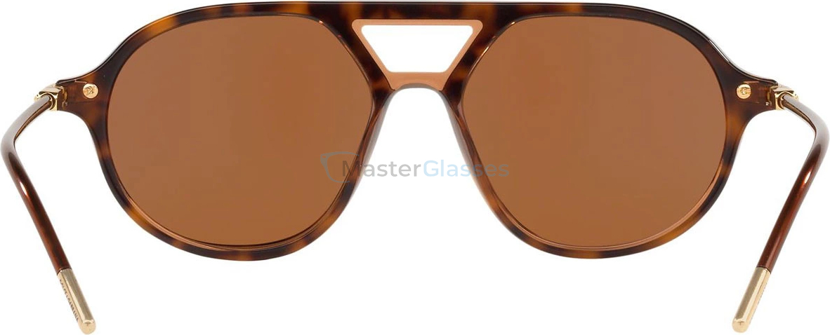 Солнцезащитные очки Dolce & Gabbana DG4343 318573 Top Havana On Transp Brown