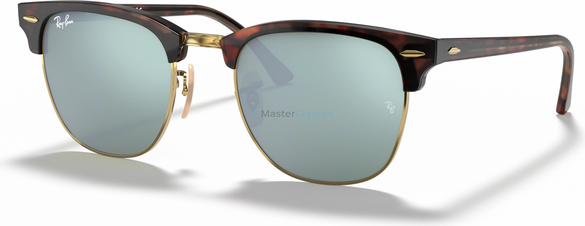   Ray-Ban Clubmaster RB3016 114530 Sand Havana/gold
