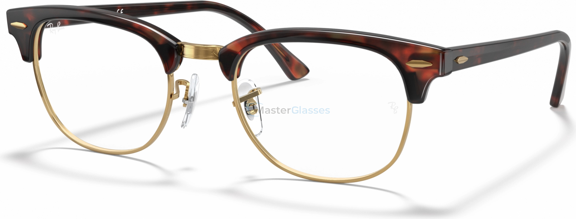  Ray-Ban Clubmaster RX5154 8058 Mock Tortoise