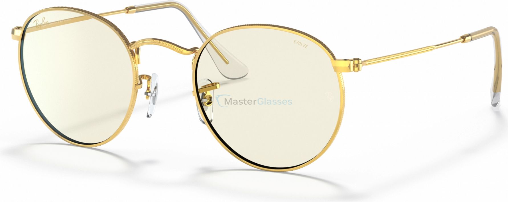   Ray-Ban Round Metal RB3447 9196BL Legend Gold