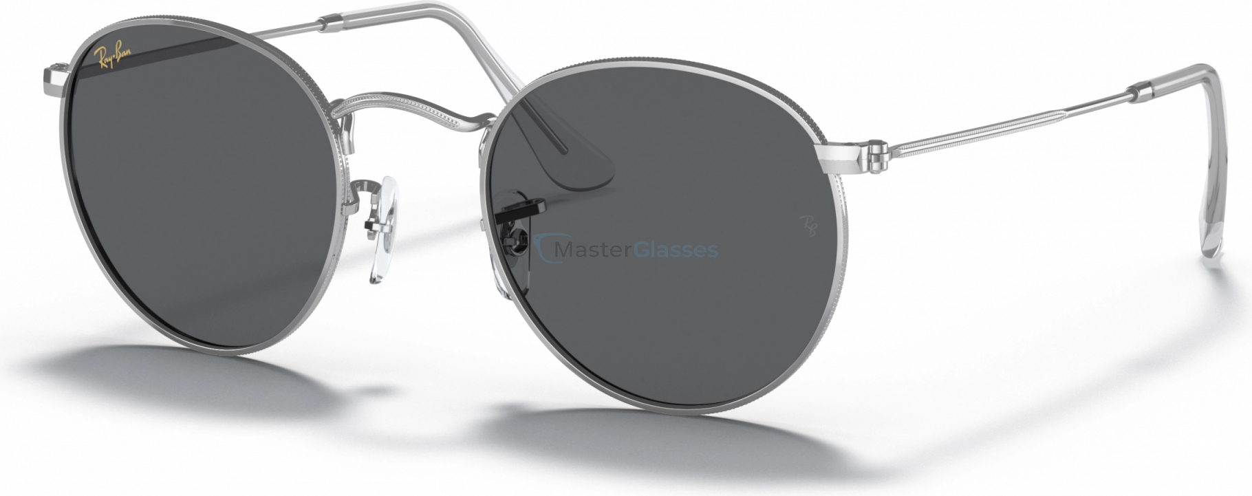   Ray-Ban ROUND METAL RB3447 9198B1 Silver