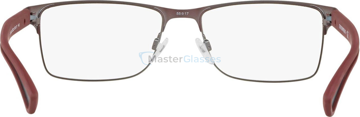 Оправа Emporio Armani EA1052 3232 Bord Rubber/mt Gunmetal