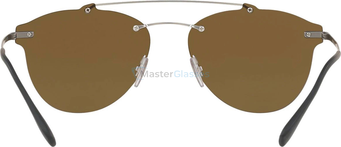 Солнцезащитные очки Prada Linea Rossa Lifestyle PS 55TS 1AP2P1 Matte Silver