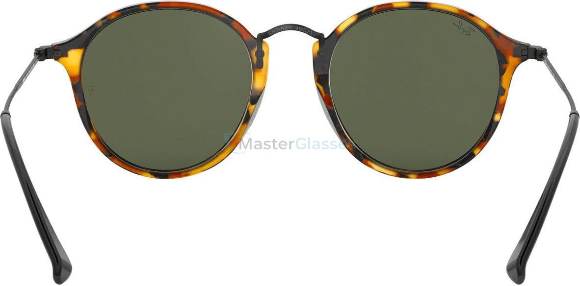   Ray-Ban Round RB2447 1157 Spotted Black Havana
