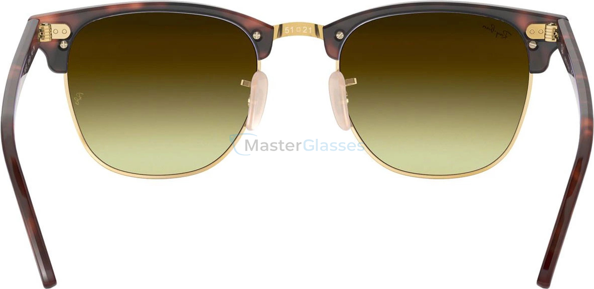 Солнцезащитные очки Ray-Ban Clubmaster Flash Lenses Gradient RB3016 990/7Q