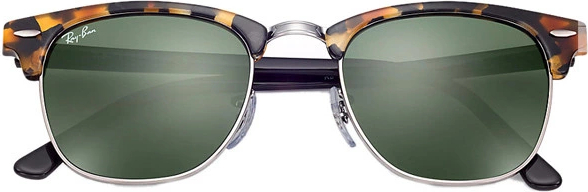 �������������� ���� Ray-Ban Clubmaster RB3016 1157 Spotted Black Havana